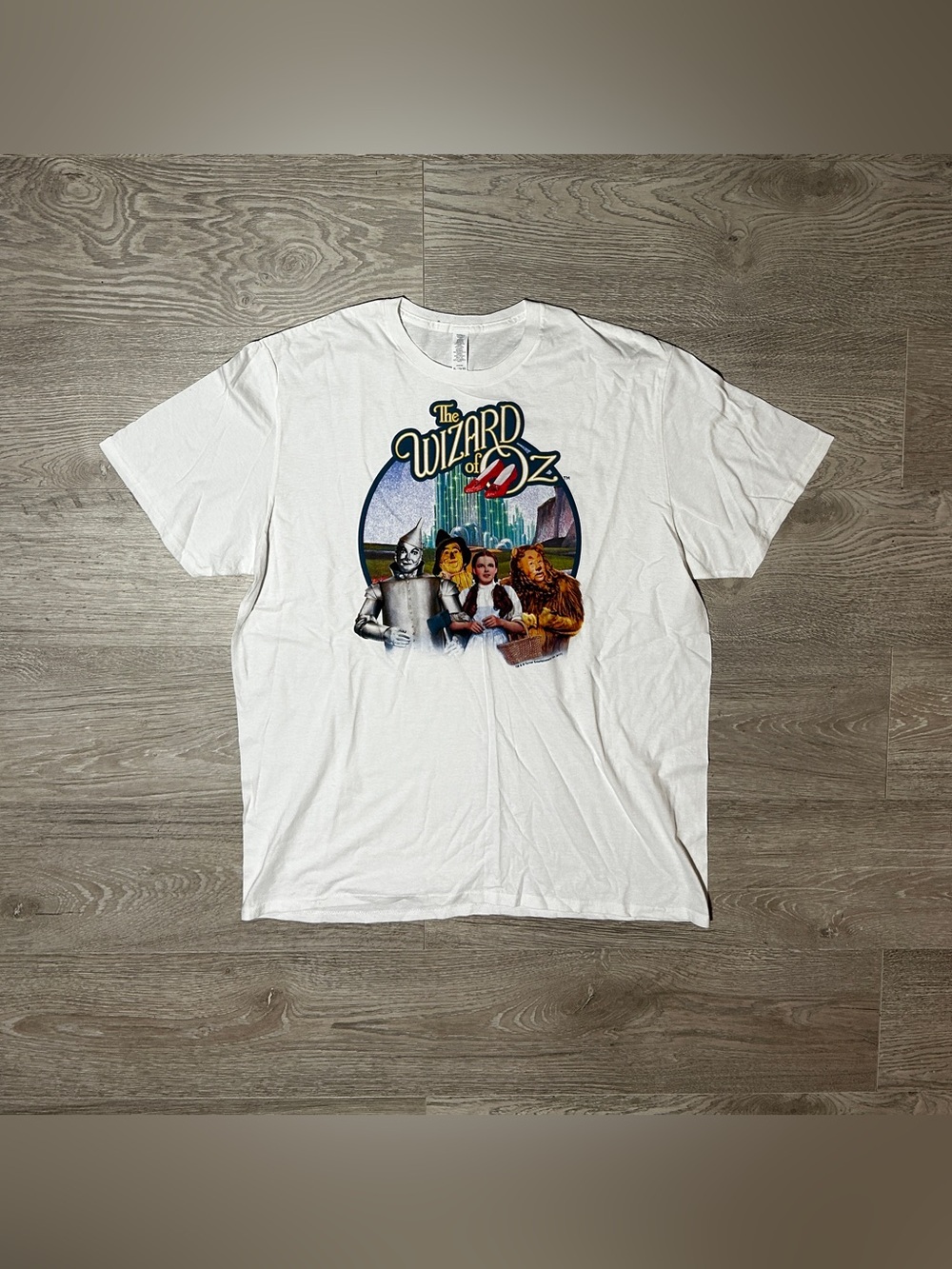 2017 The Wizard of Oz Men Graphic White T-Shirt